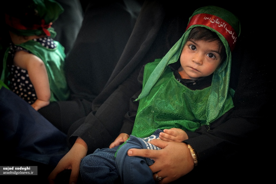 گزارش تصویری از مراسم شیرخوارگان حسینی در حسینیه چهارسوق